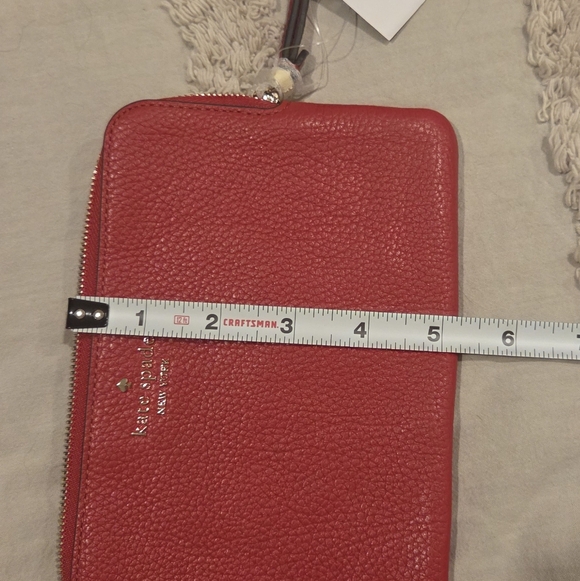 NWT Kate Spade Red Wristlet